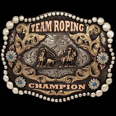 Team Roper Belt Buckle (In Stock)